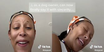 doja cat with caption "i, as a dog owner, can now finally say it with sincerity...."