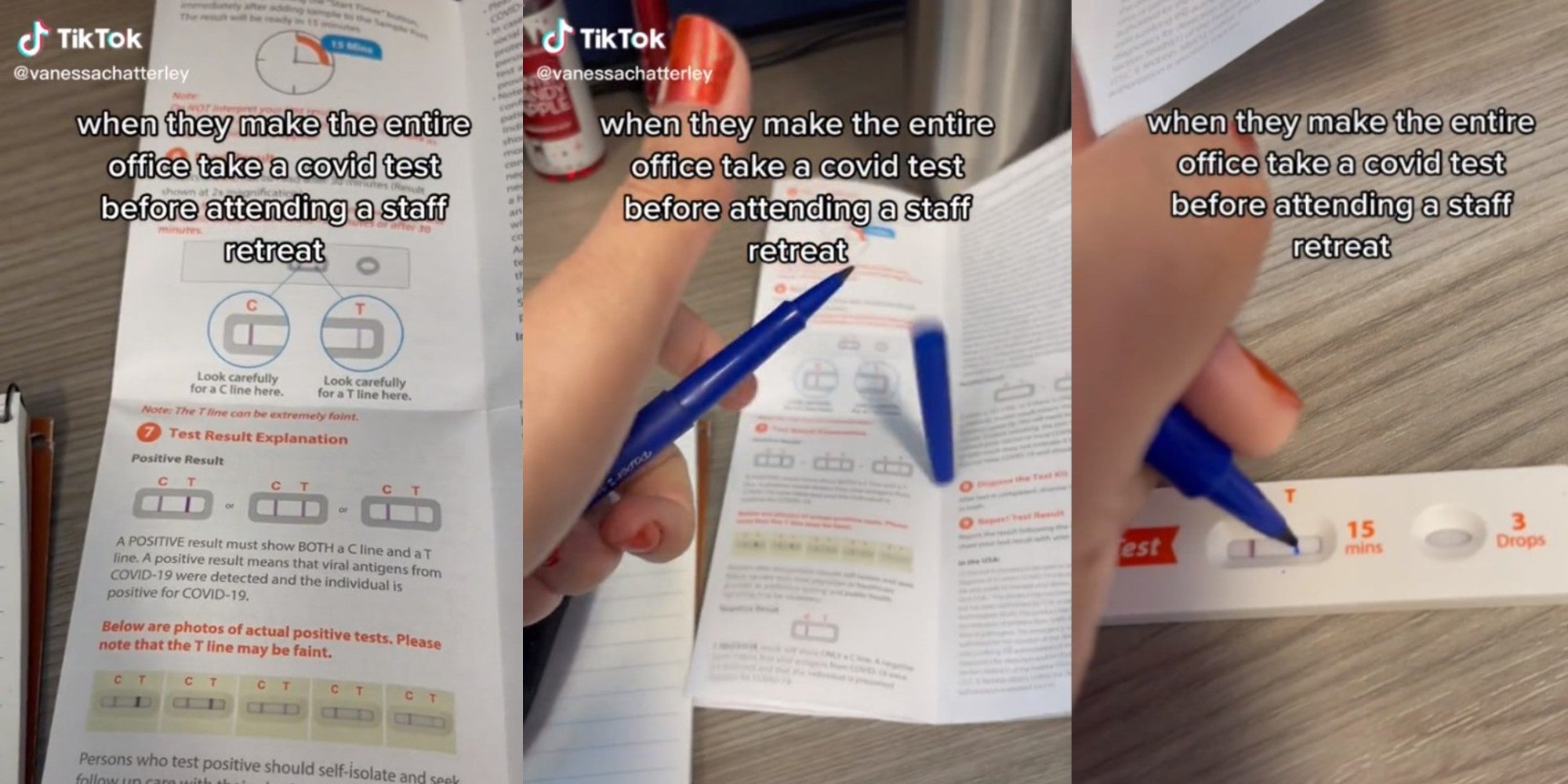 Worker Fakes Positive COVID Test to Get Out Of Work Retreat Worker Fakes Positive COVID Test to Get Out Of Work Retreat