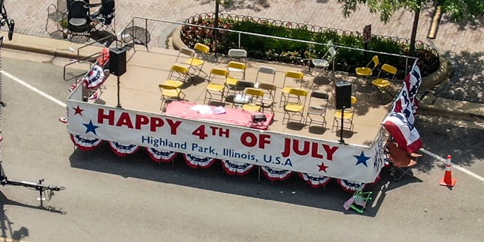 Highland Park, Illinois, USA 4th of July parade shooting