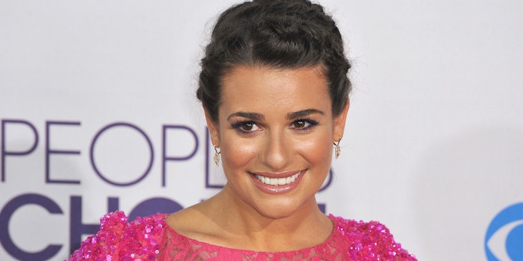 Lea Michele at the People's Choice Awards