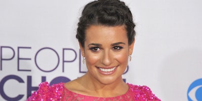 Lea Michele at the People's Choice Awards