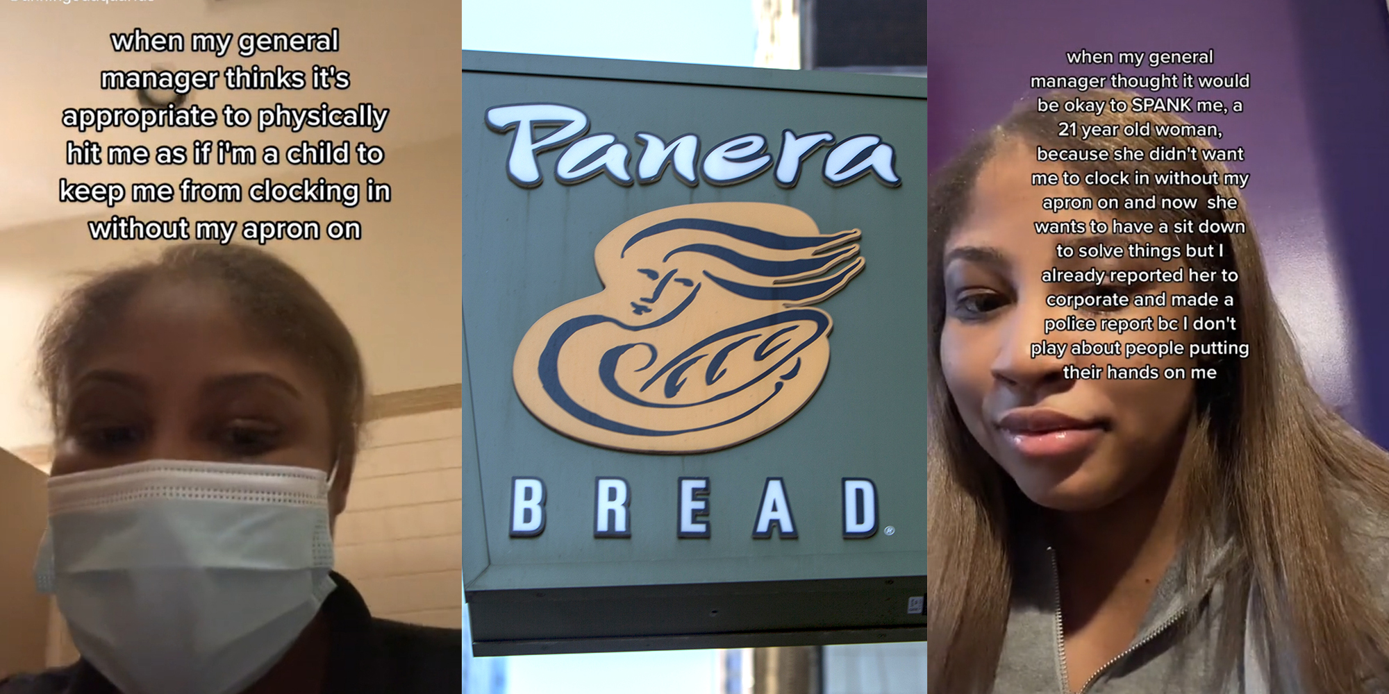 21-Year-Old Worker Says Her Manager at Panera Spanked