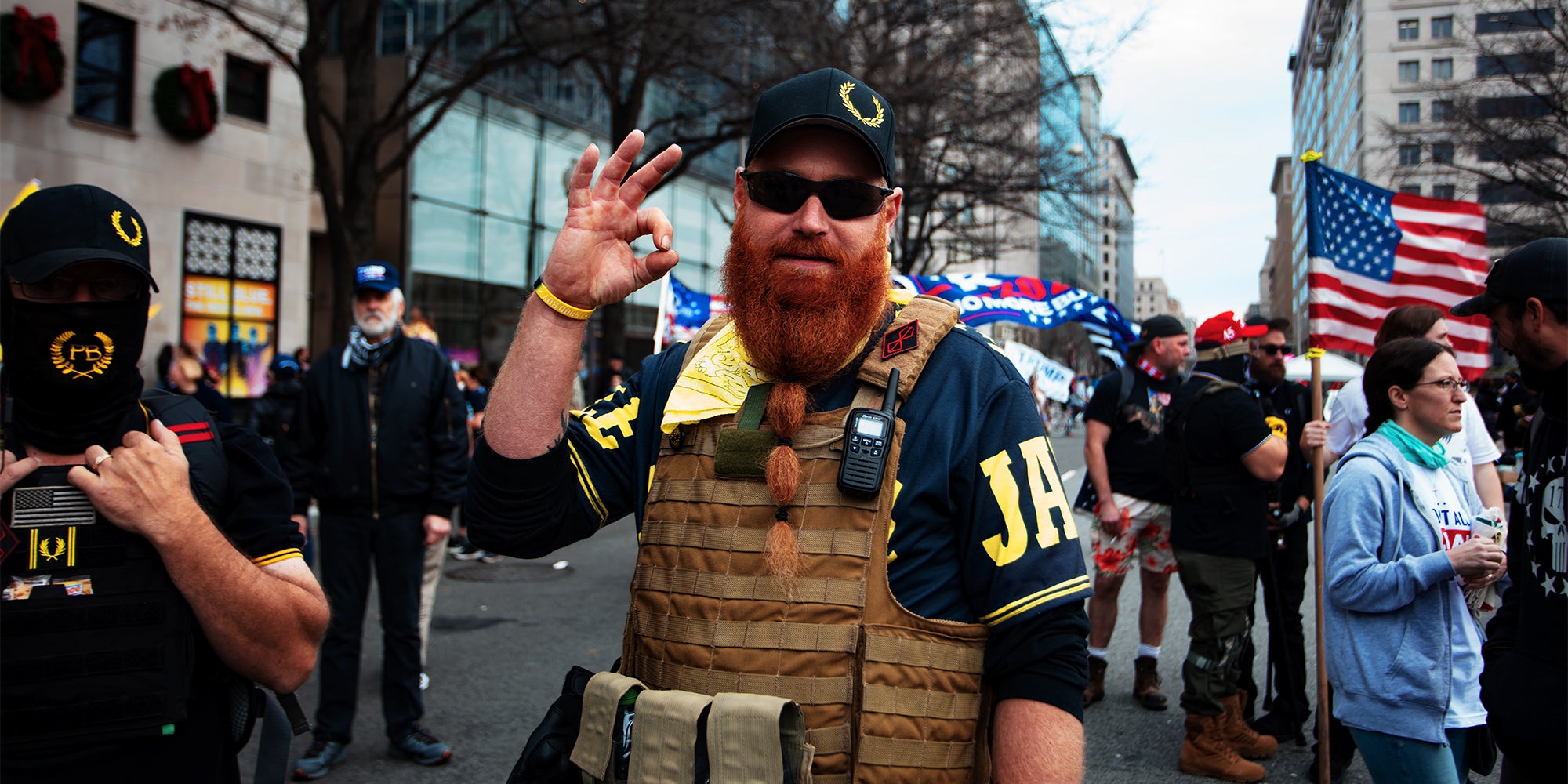 Proud Boys in Washington DC