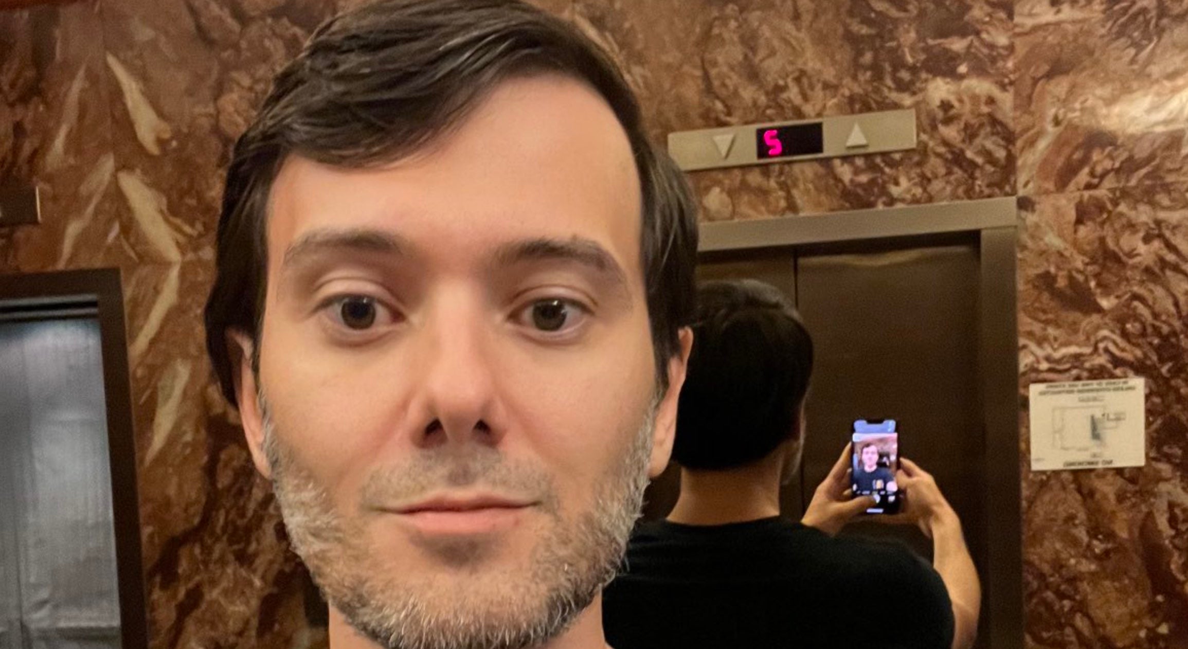 selfie of martin shkreli