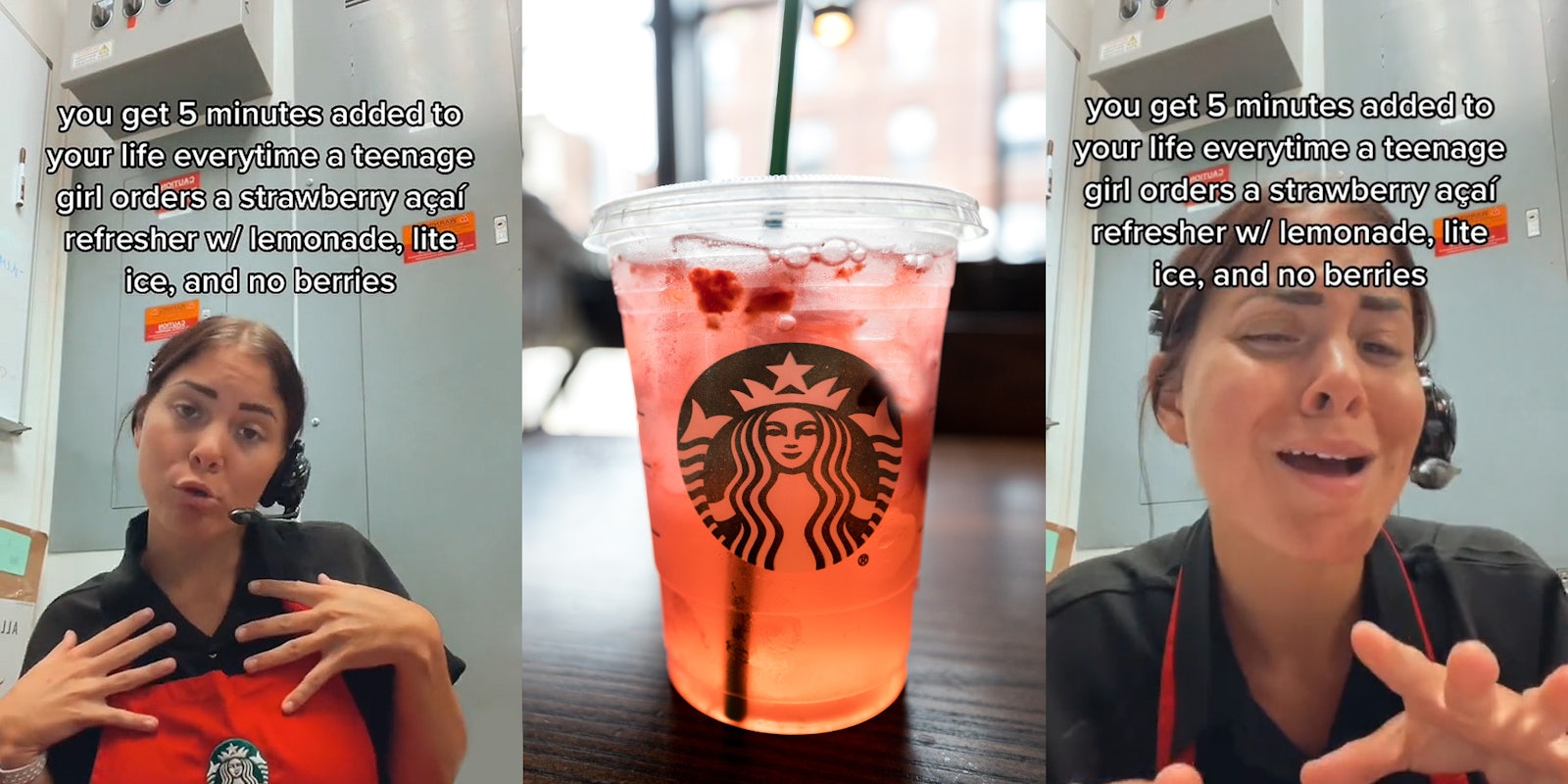 Starbucks Barista Roasts Teens for Always Getting Acai Refreshers