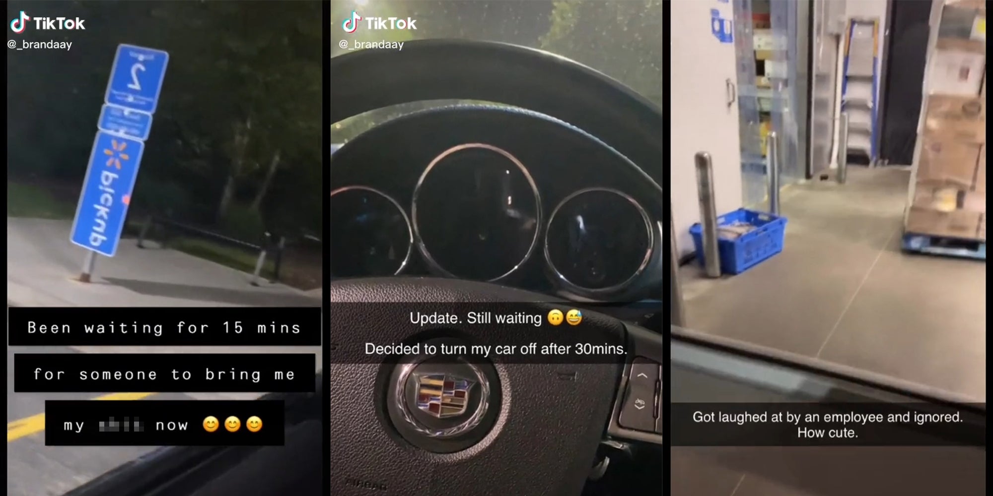 Walmart Shopper Waits An Hour for Curbside Pickup Order