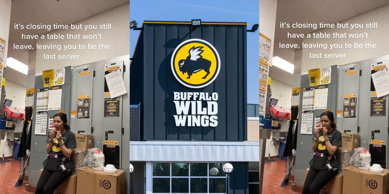 Buffalo Wild Wings Server Waits—Last Table Won't Leave