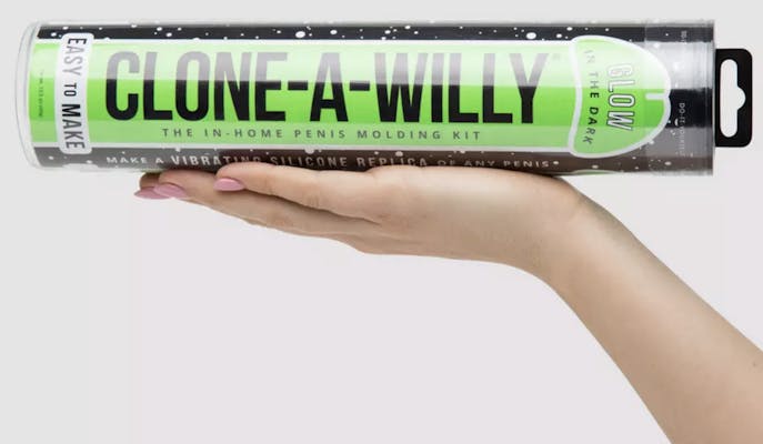 clone-a-willy kit glow in the dark