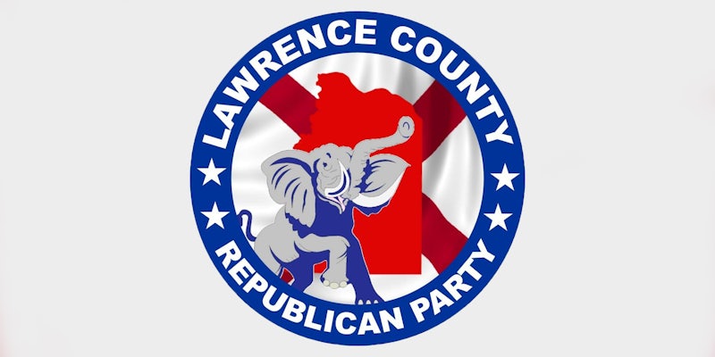 Lawrence County Republican Party logo on white background