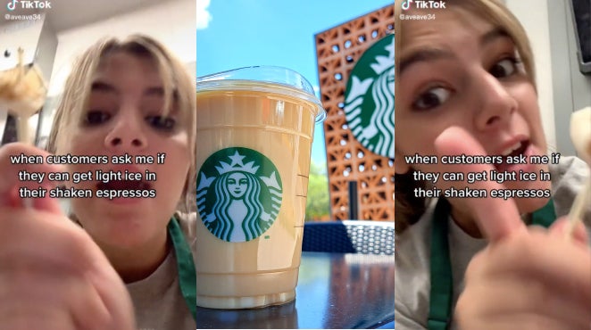 Customers Who Ask For Light Ice In Shaken Espressos Mocked