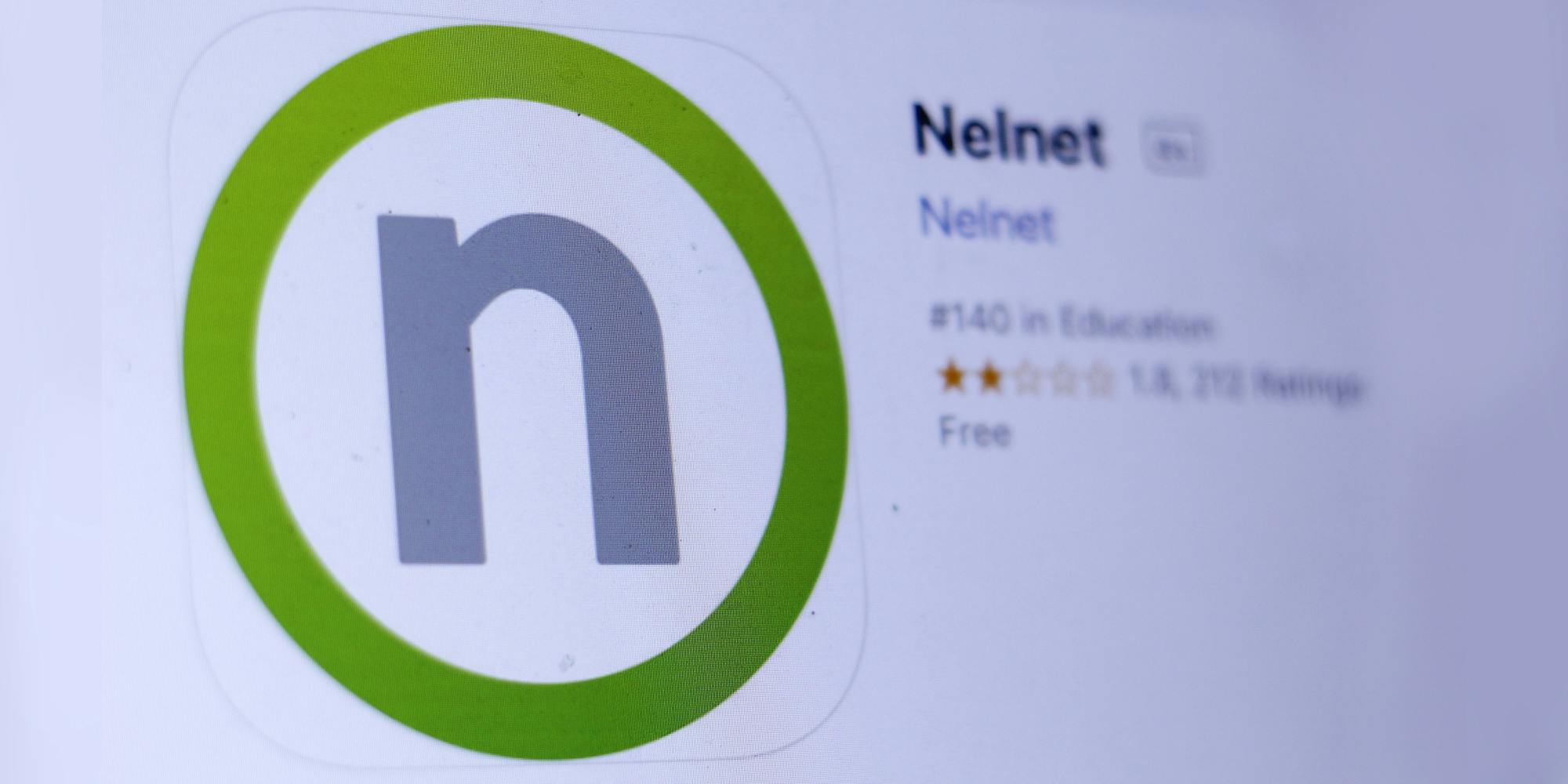 Nelnet app "Nelnet" in appstore on screen
