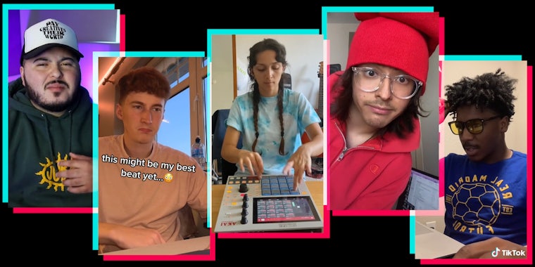 music creators from TikTok videos