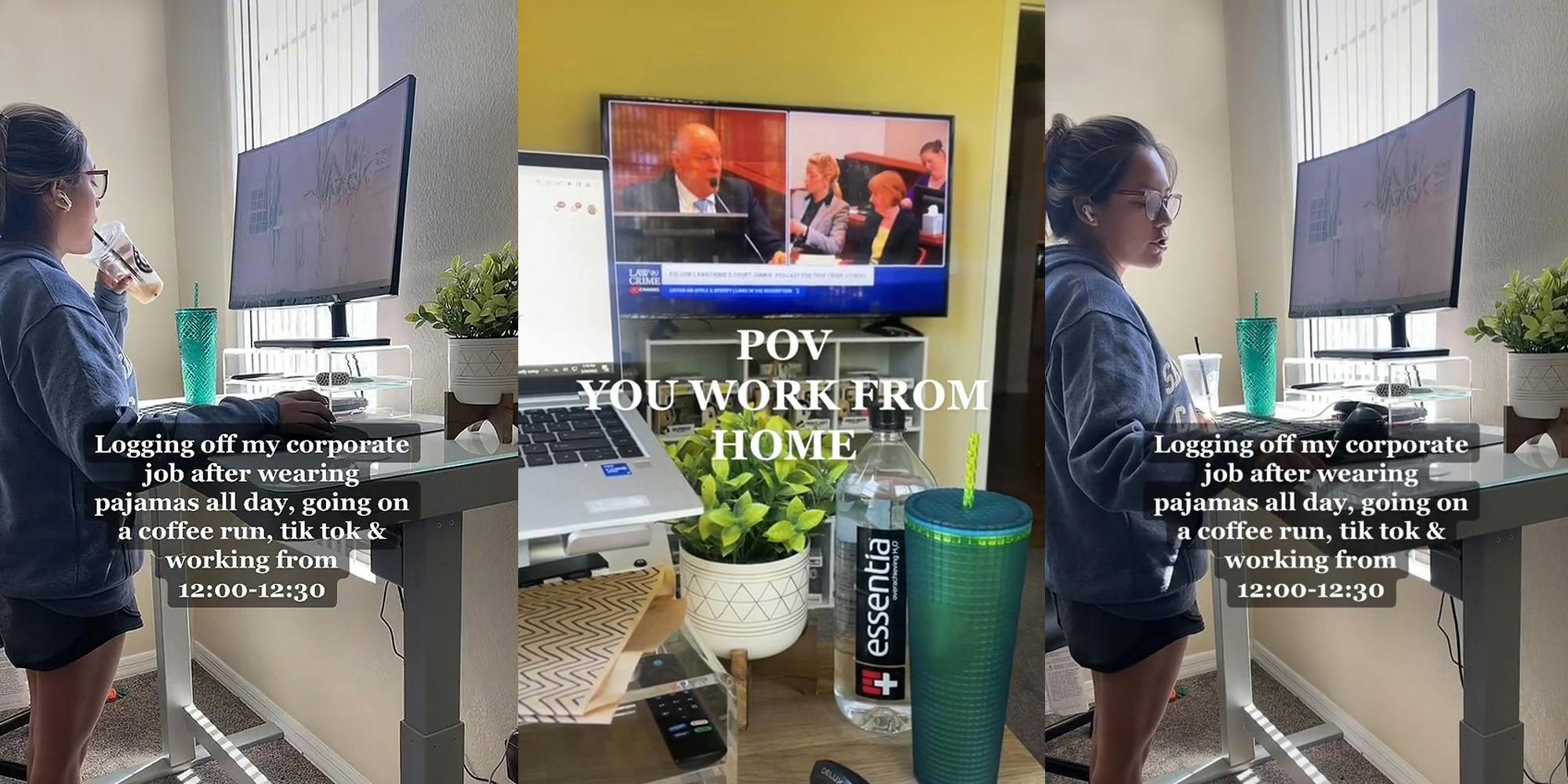 ‘I feel like I’m the only one who’s working from home and working harder than I ever did in an office’: Remote employee jokes about not work...