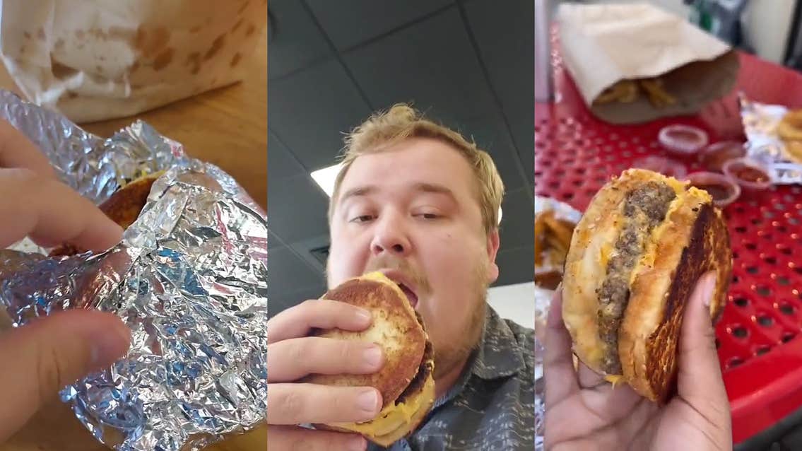 Customer Orders Five Guys 'Grilled Cheese Cheeseburger'