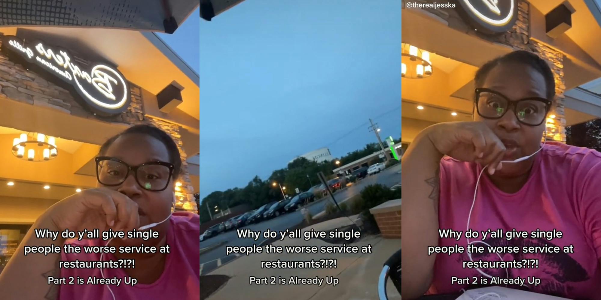 ‘I’m literally fighting back tears’: Woman says servers ignored her because she dined alone at restaurant