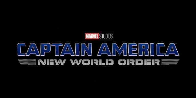 Captain America: New World Order title screen