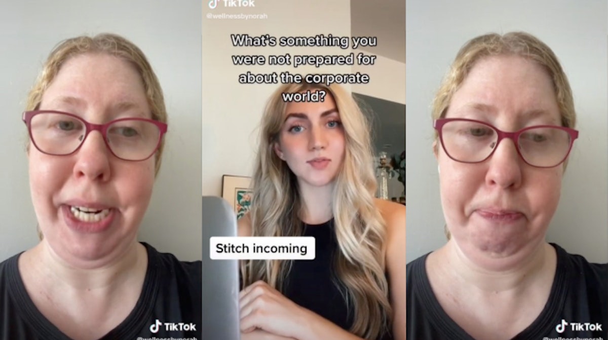 woman replaced in three hours after leaving corporate job tiktok