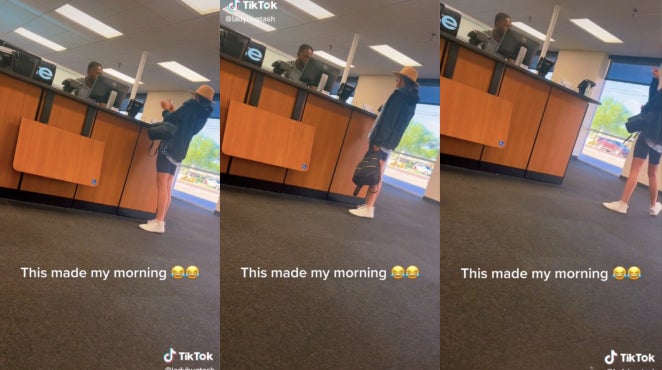 Karen Berates Enterprise RentACar Worker