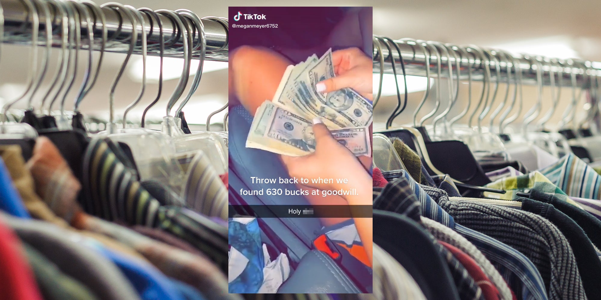 Customers Find 630 by Checking Suit Pockets at the Goodwill