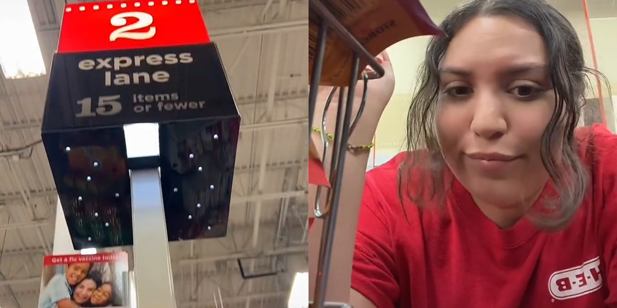 H-E-B Worker Calls Out Customers For Using Express Lane Wrong