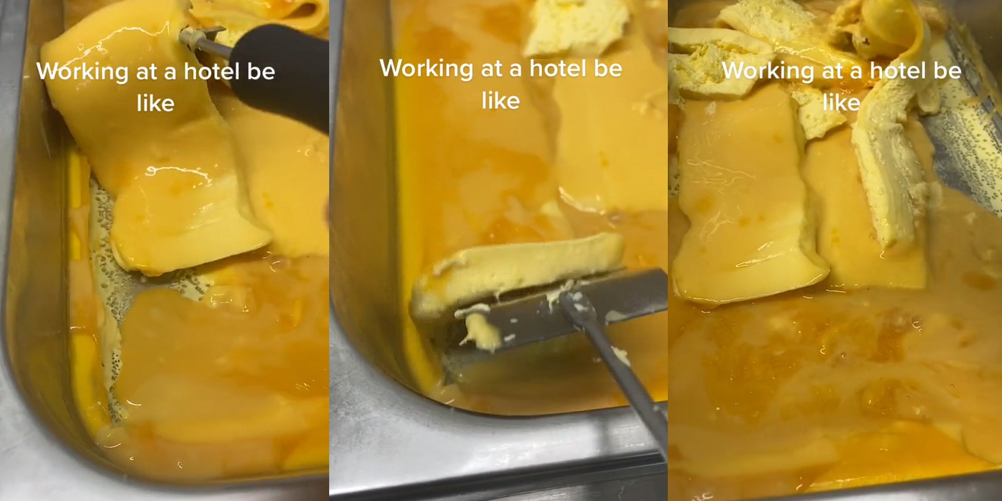 Hotel Worker Exposes How Eggs Are Cooked At Her Job