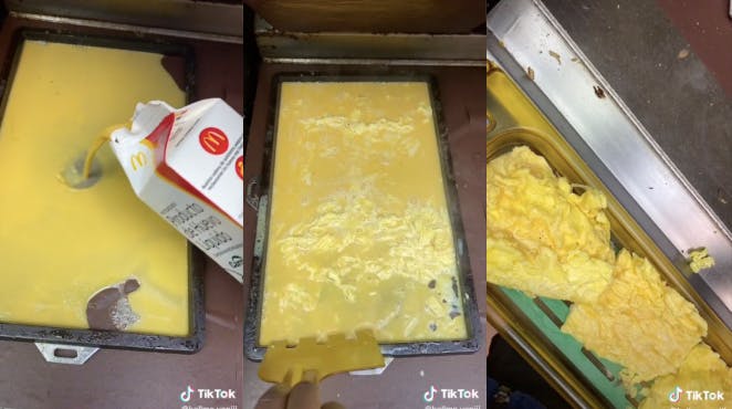 McDonald's round eggs vs. square eggs: Employee reveals the difference