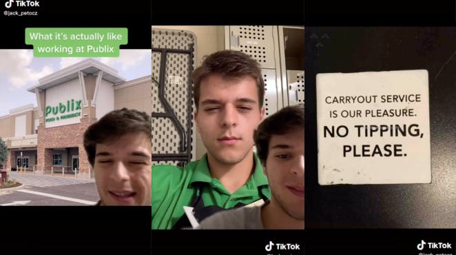 publix employee reveals working conditions tiktok