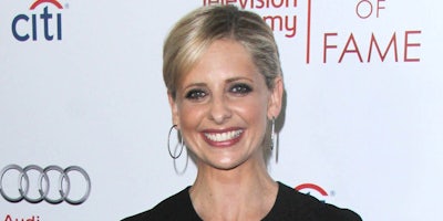 LOS ANGELES - MAR 11: Sarah Michelle Gellar at the Television Academy's 23rd Hall Of Fame Induction Gala at Beverly Wilshire Hotel on March 11, 2014 in Beverly Hills, CA