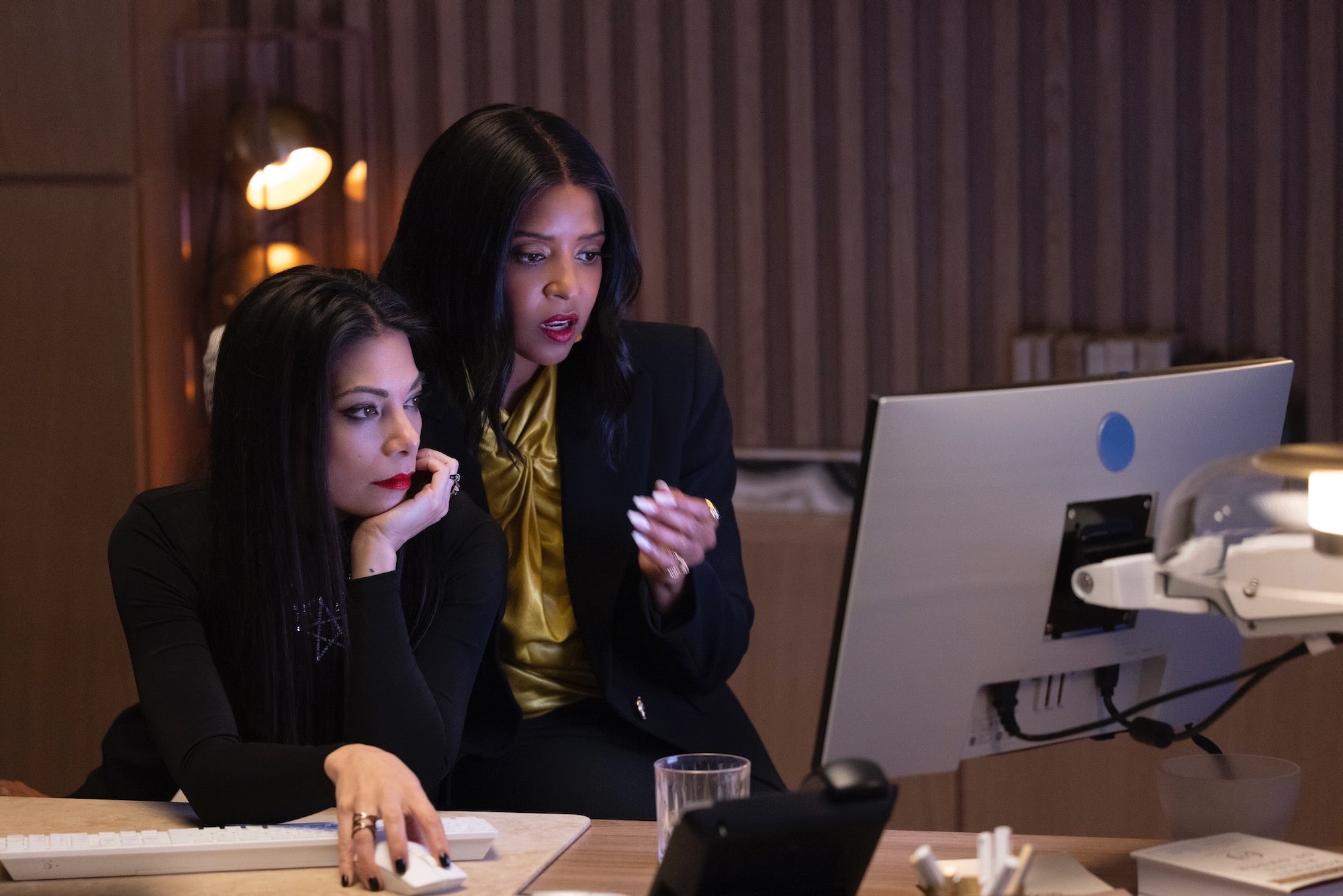 nikki (left) and mallory (right) in she-hulk