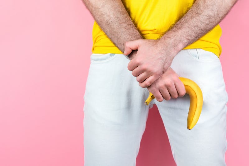 How to cum more - man with limp banana