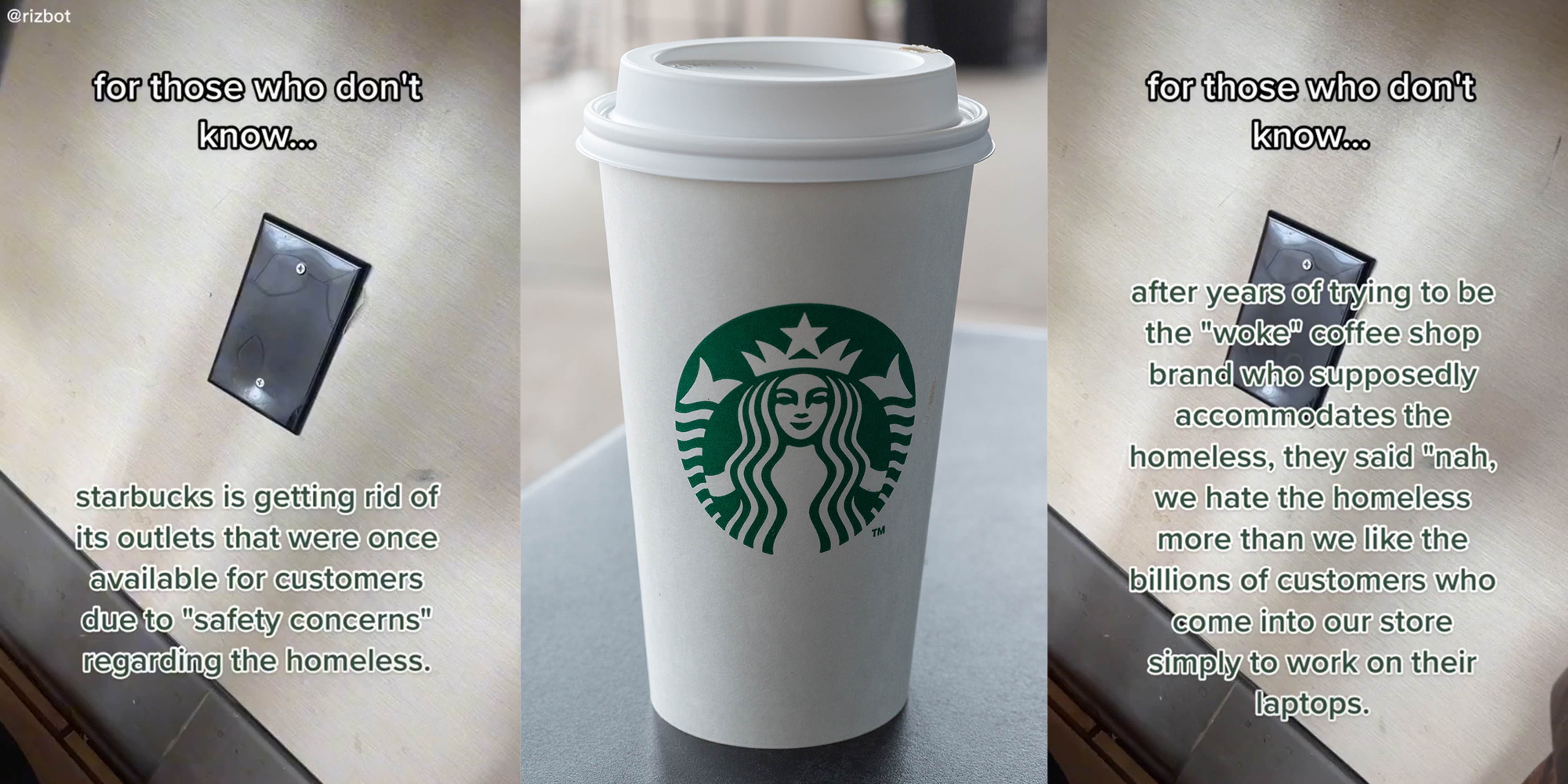 ExBarista Says Starbucks Removed Outlet to Curb Unhoused Patrons