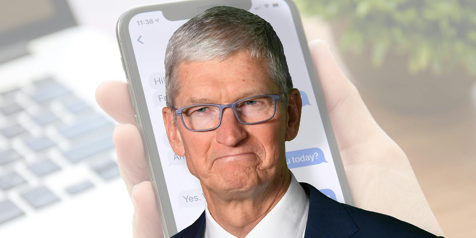 Tim Cook wants you to put down your iPhone