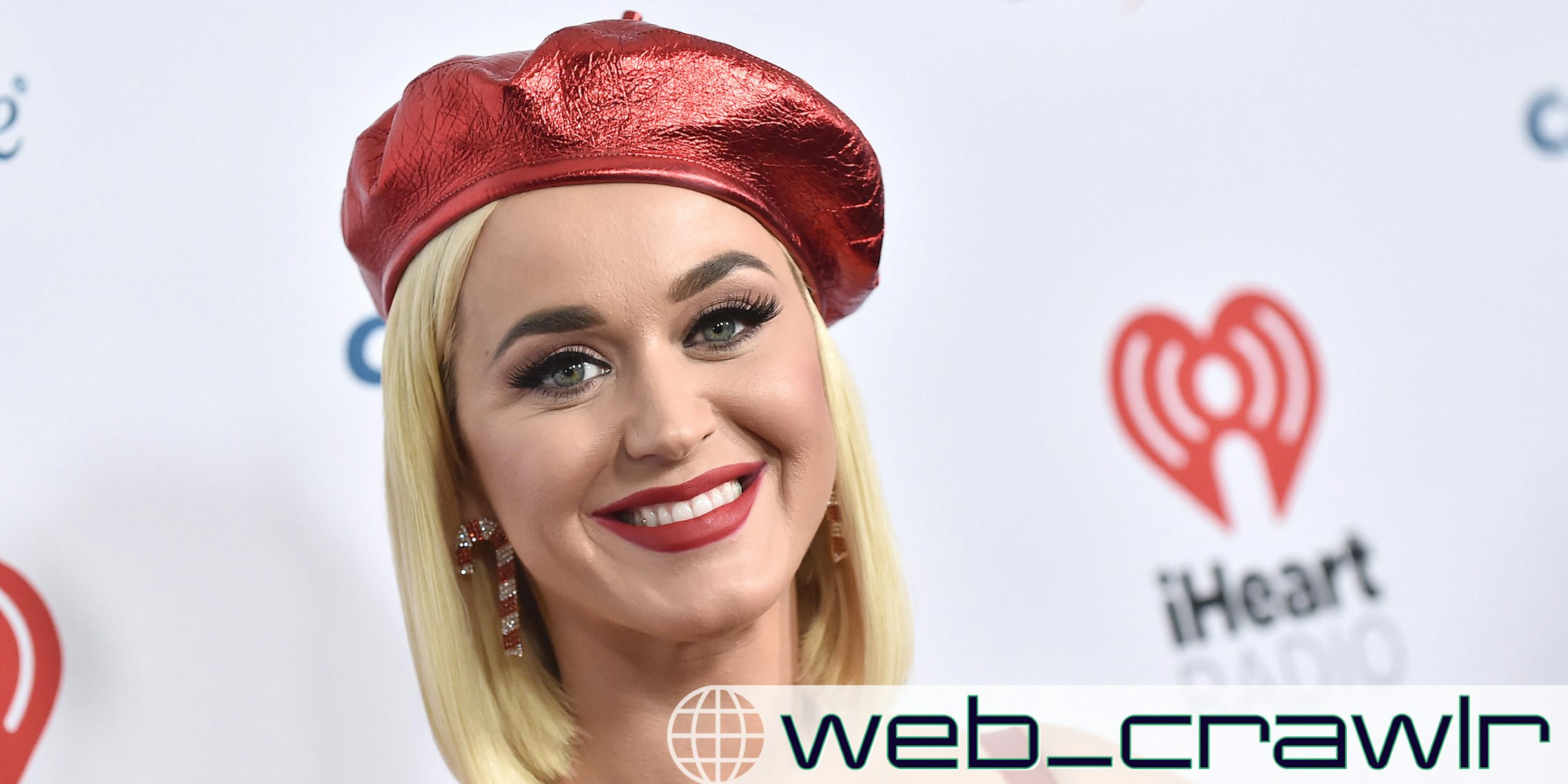 Katy Perry in 2019. The Daily Dot newsletter web_crawlr logo is in the bottom right corner.