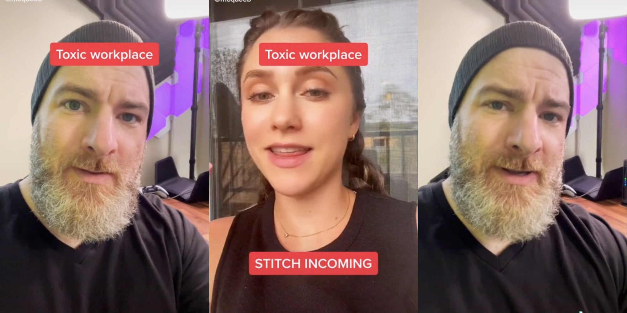 man describes toxic workplace environment tiktok