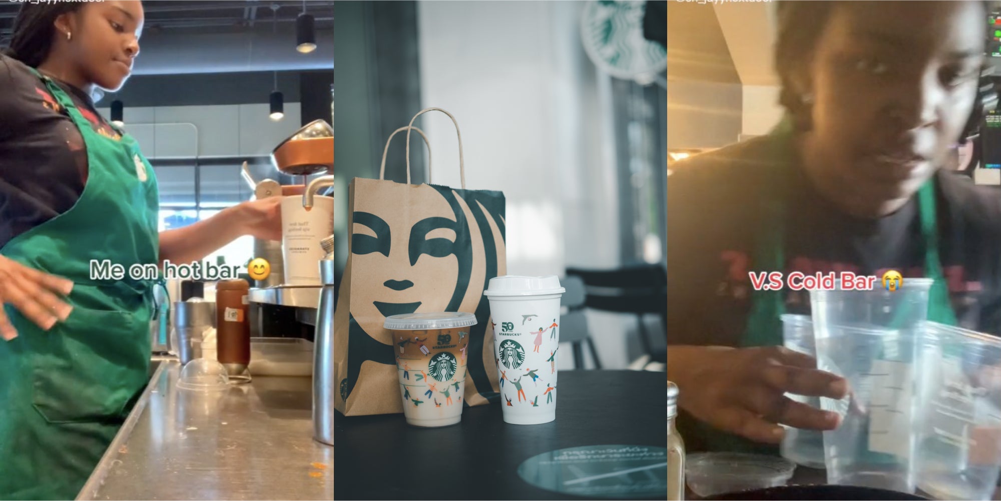Starbucks Worker Shares Difference Between Hot and Cold Bar