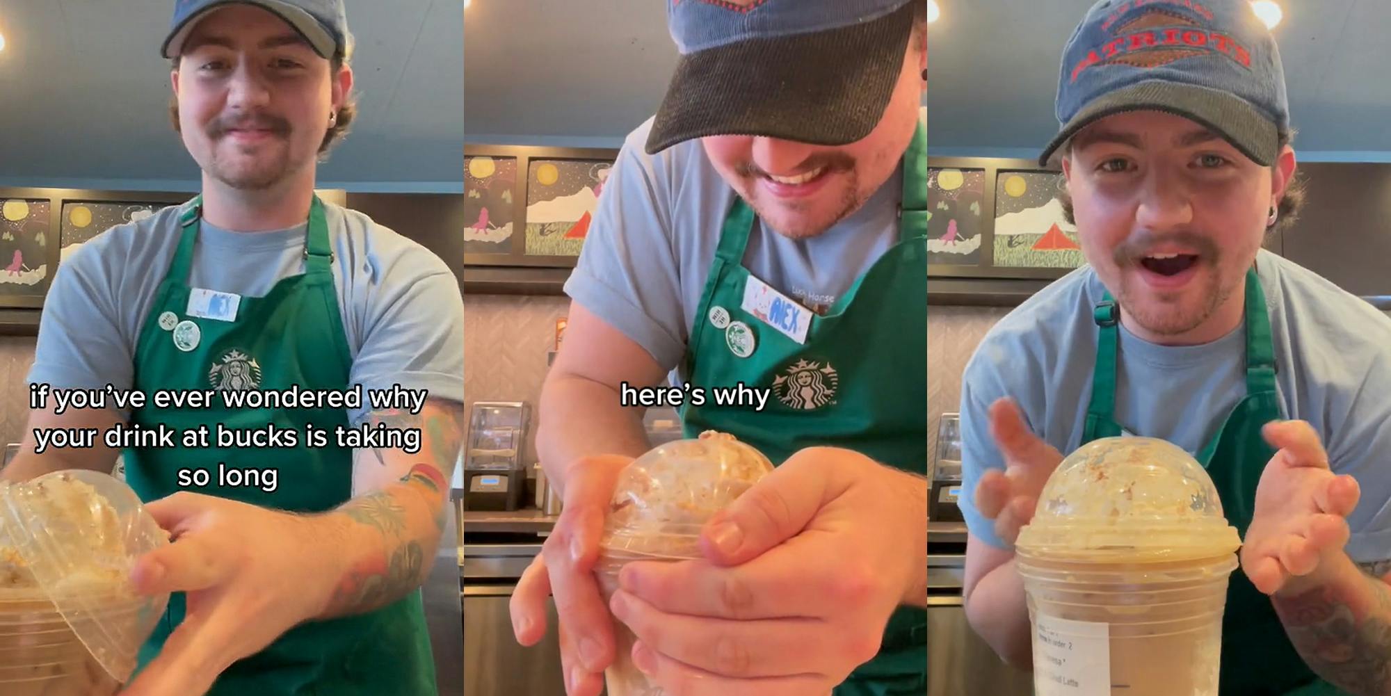 You've been using Starbucks lids all wrong and the right way stops messy  spills