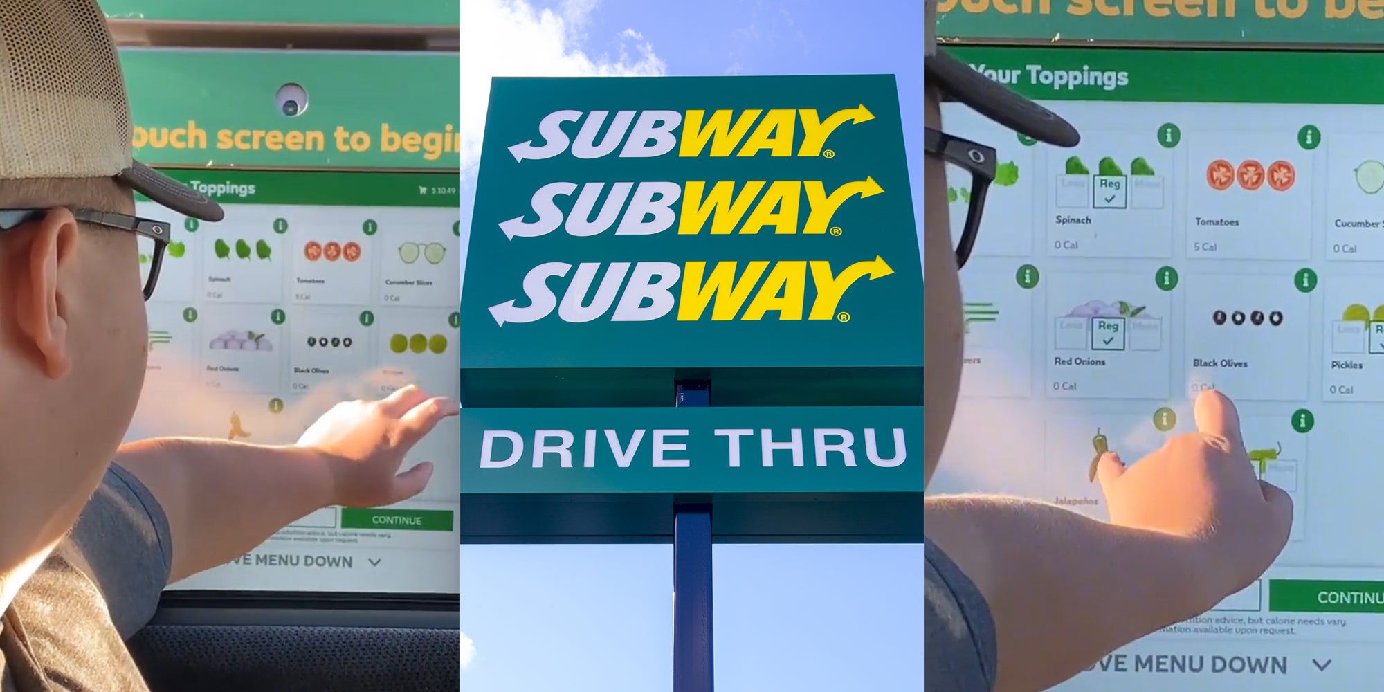 Subway Has Touchscreen Ordering System In Drive Thru