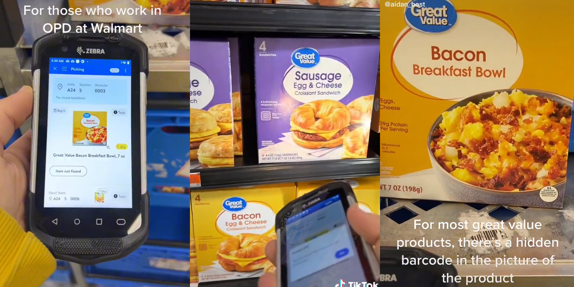 Walmart Worker Reveals Barcodes Hidden In Great Value Products   Walmart Scanner 