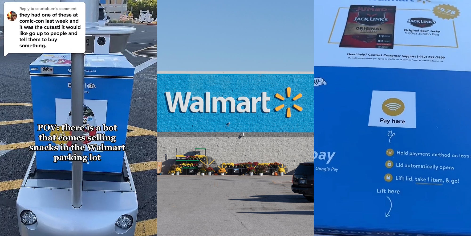 Walmart s Snack Robots That Only Sell 2 Items Goes Viral