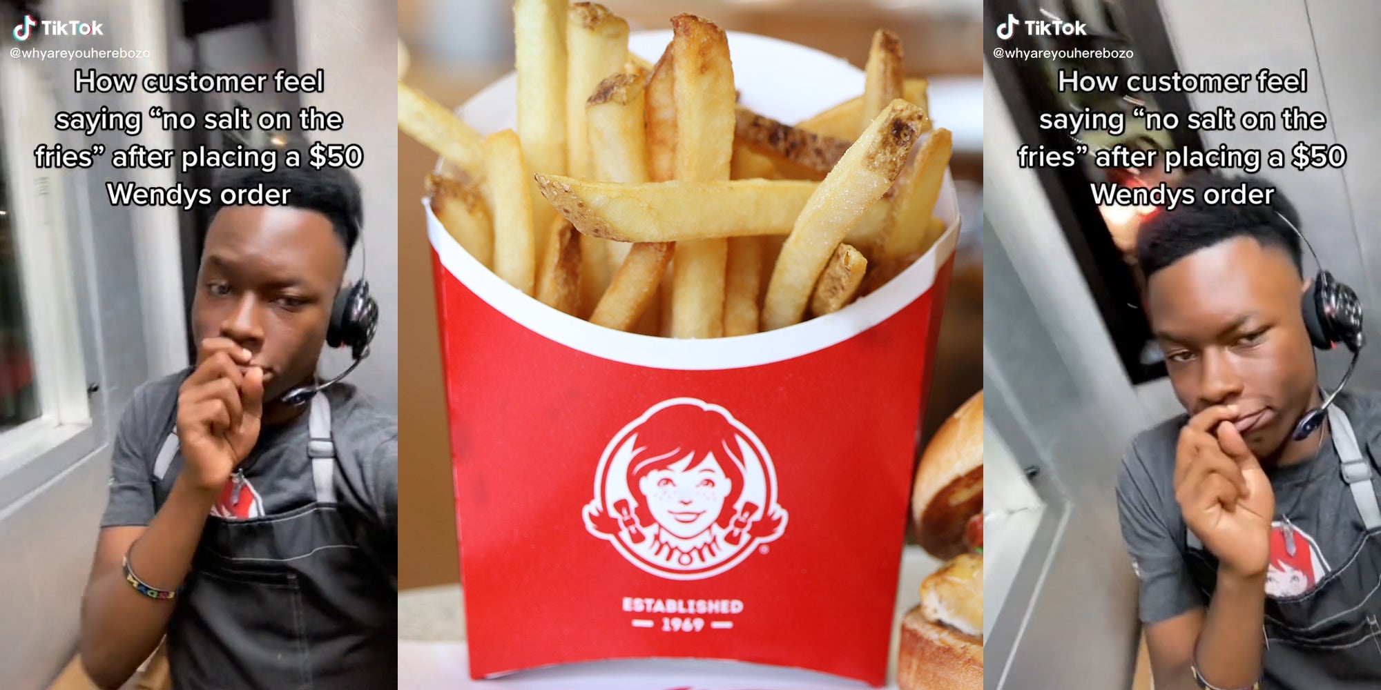 Wendy s Worker Pokes Fun At No Salt On Fries Customers wendy-s-worker-pokes-fun-at-no-salt-on-fries-customers