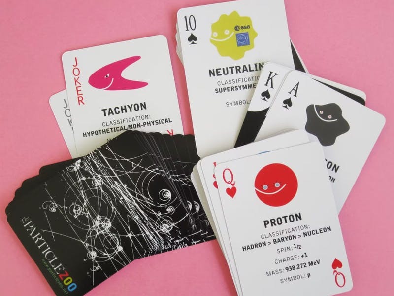 Particle Physics Playing Cards