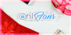 OnlyFans logo on white wooden surface with phone, mask, fabric, and money
