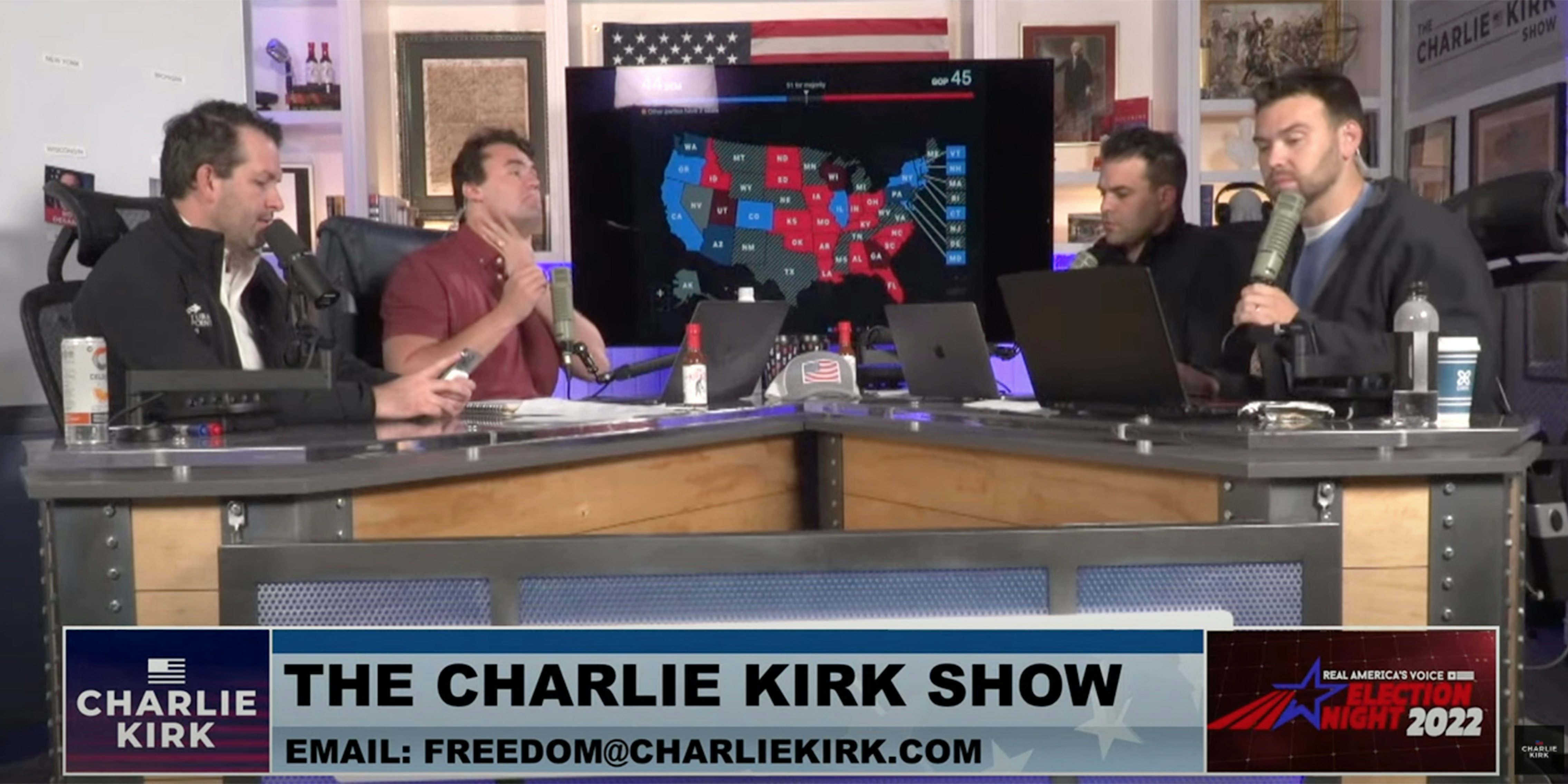 Charlie Kirk Election Night Show