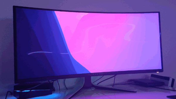 Content creator gift guide - alienware curved qd oled gaming monitor