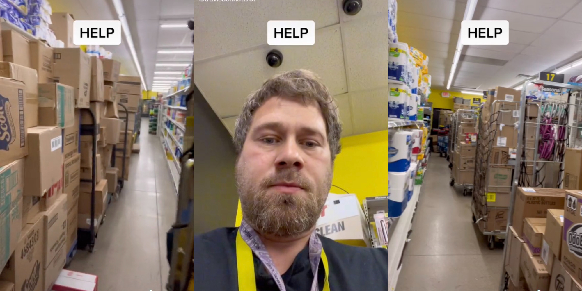 Dollar General Employee Shows Packed Store Pleads For Help   Dollar General 