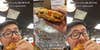 man biting into Five Guys grilled cheese cheeseburger caption 