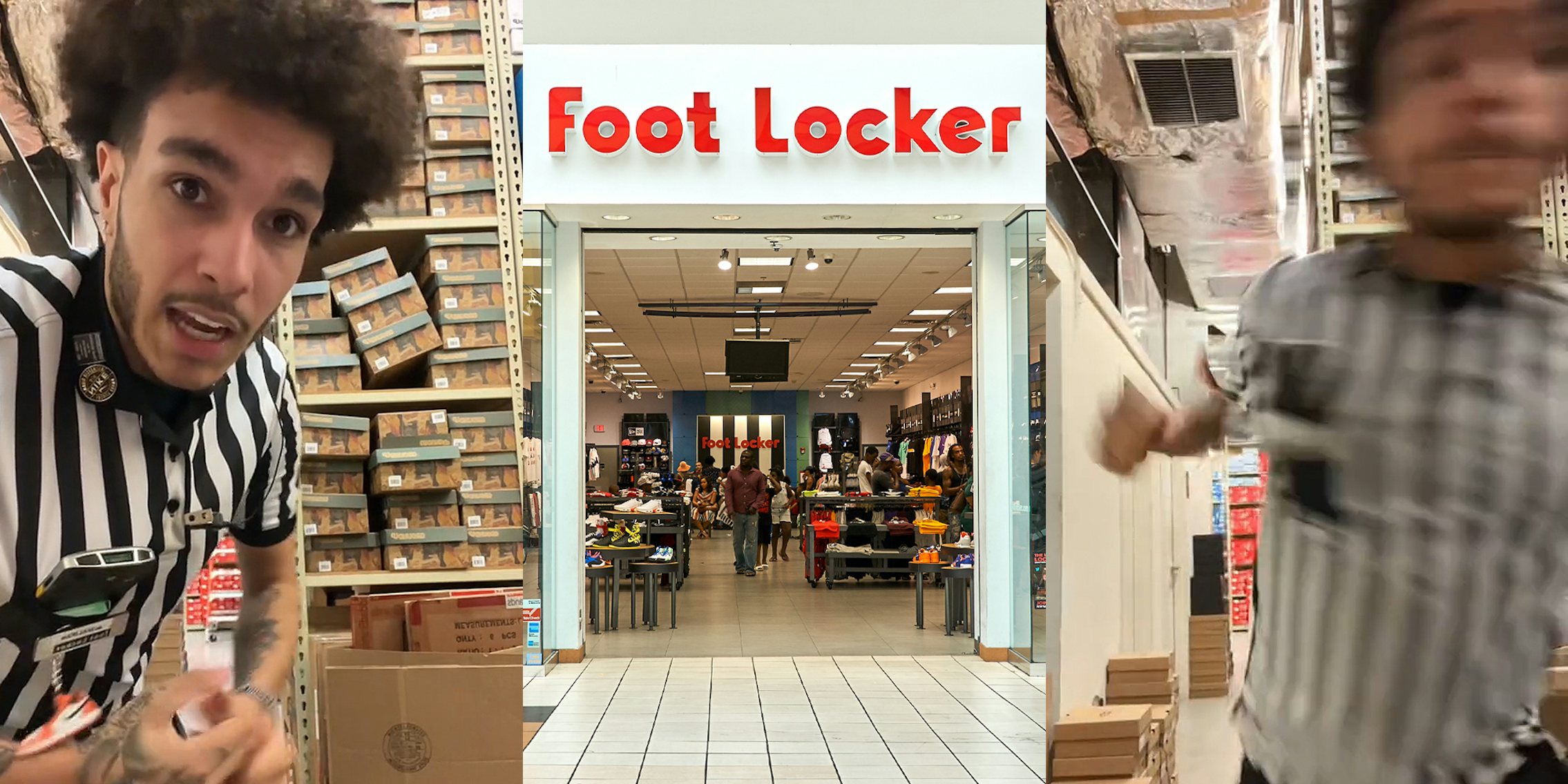 Foot Locker employees be like: 