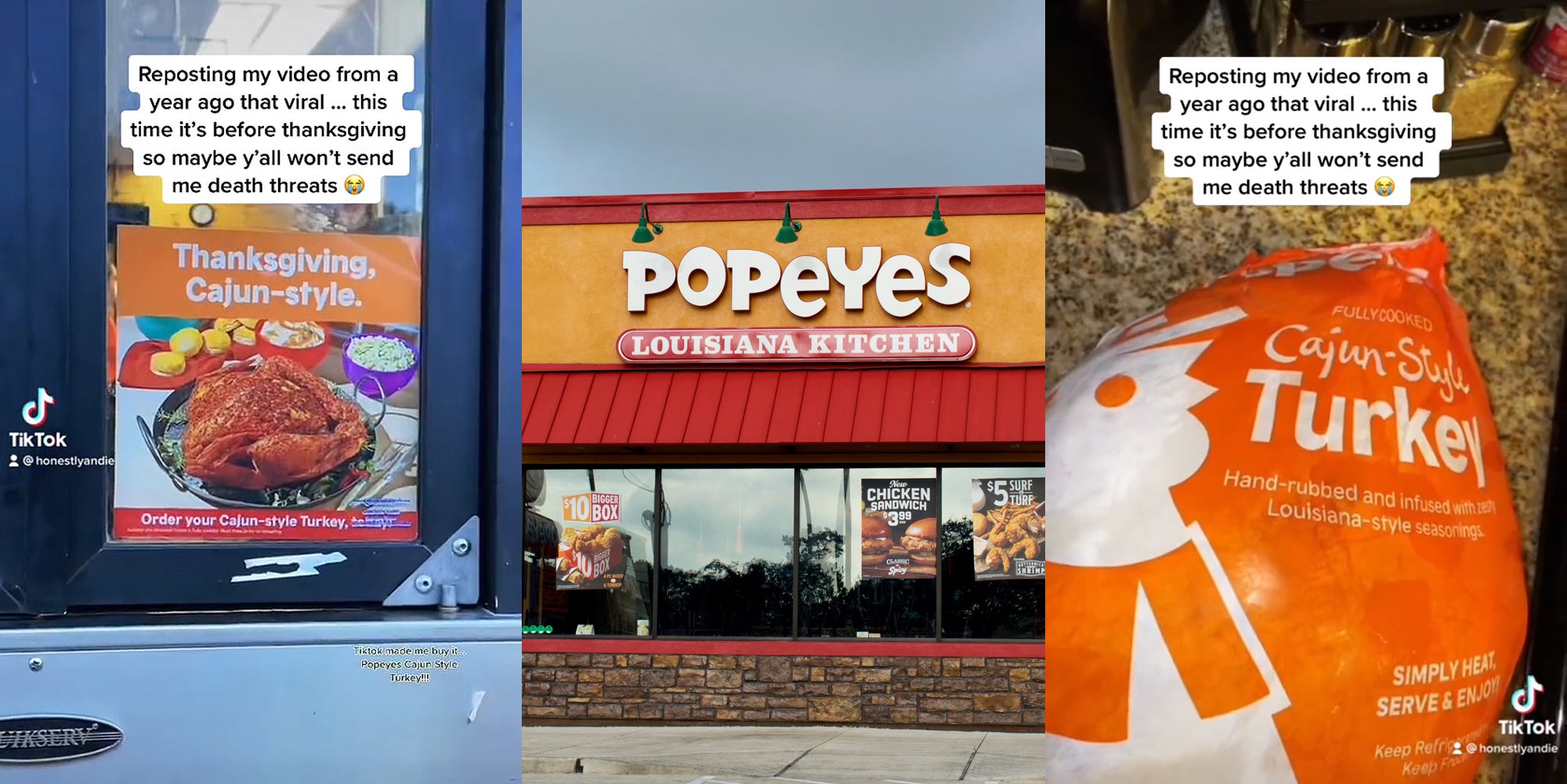 Popeyes Blasted Over Price Hike of CajunStyle Turkey