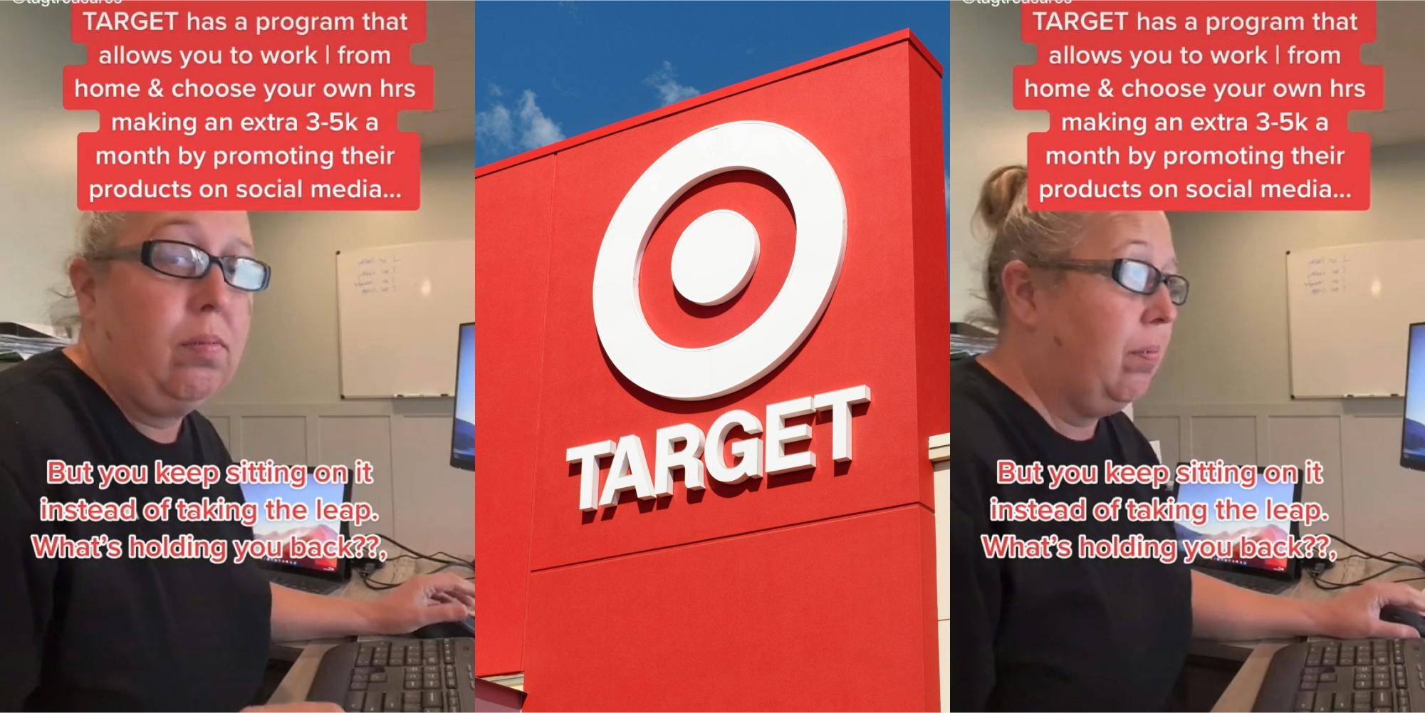 Woman Claims Target Has Work-from-home Program in PSA