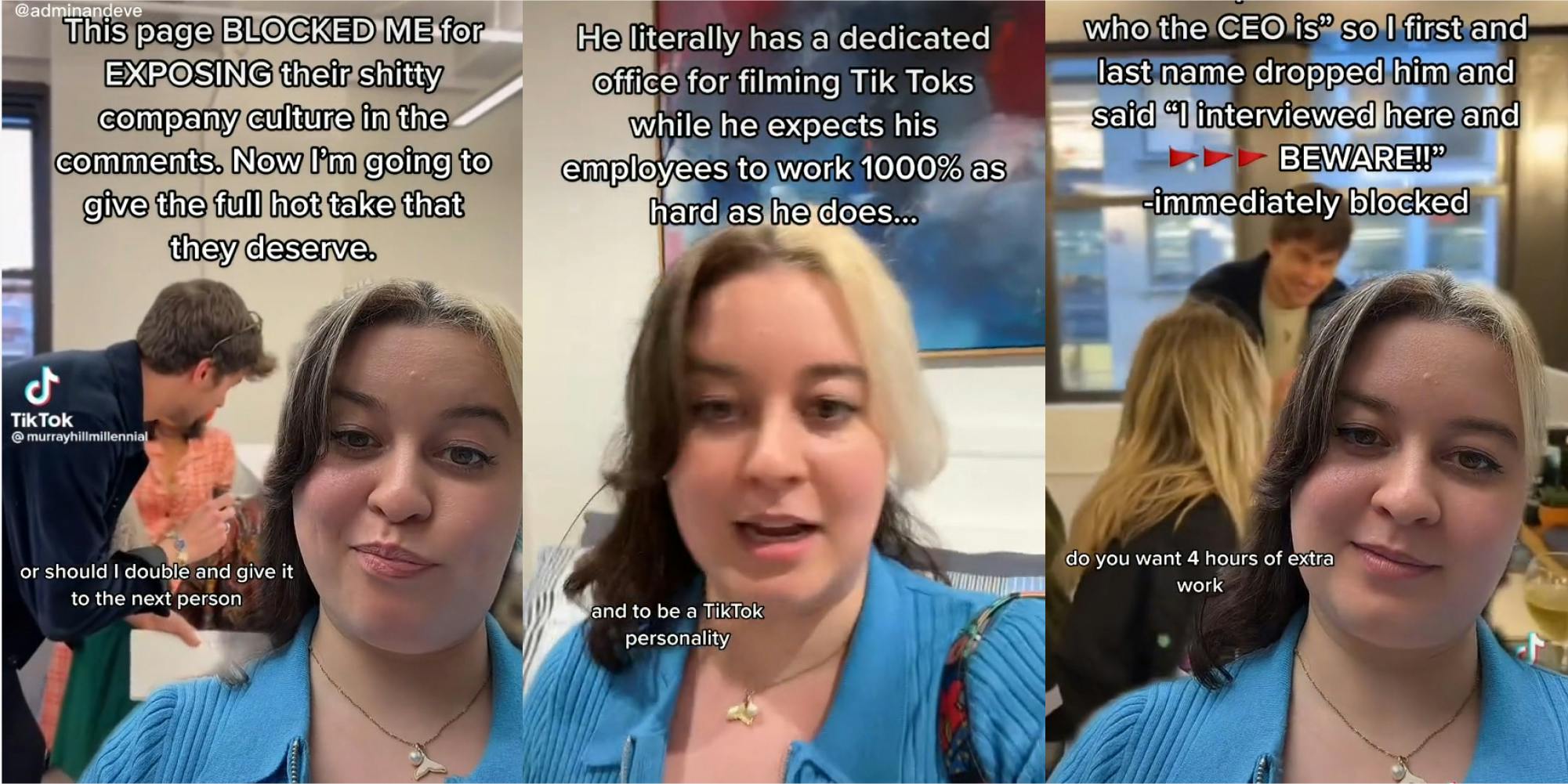 Worker Exposes Toxic Company and CEO in TikTok
